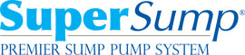 Logo for our SuperSump® Pump System, available in Gatineau and other parts of Quebec